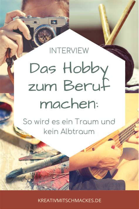 Das Hobby Zum Beruf Machen So Wird Es Ein Erfolg Interview