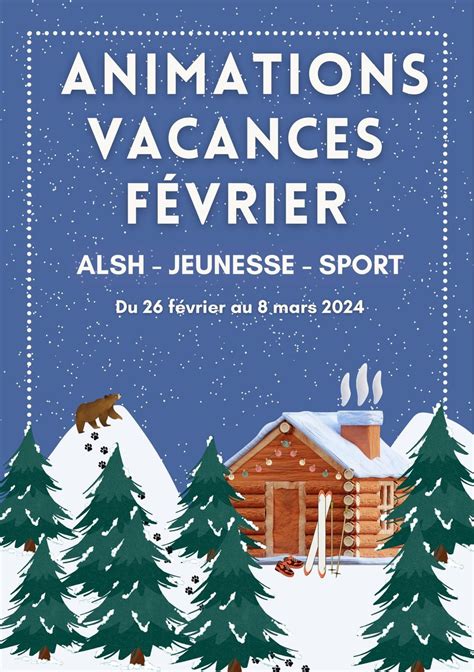 Animations Alsh Jeunesse Sport Pendant Les Vacances D Hiver Corps