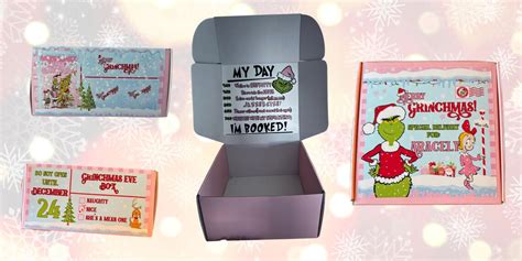 Grinchmas Box Grinch Grinch Box Christmas Christmas Box Etsy