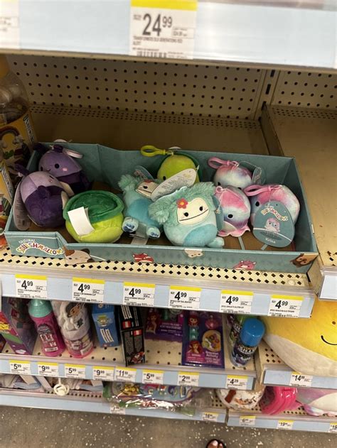 Lots Of Squish At Walgreens All Sizes And Clips Swipe For Cam And Joelle 🩵 R Squishmallow