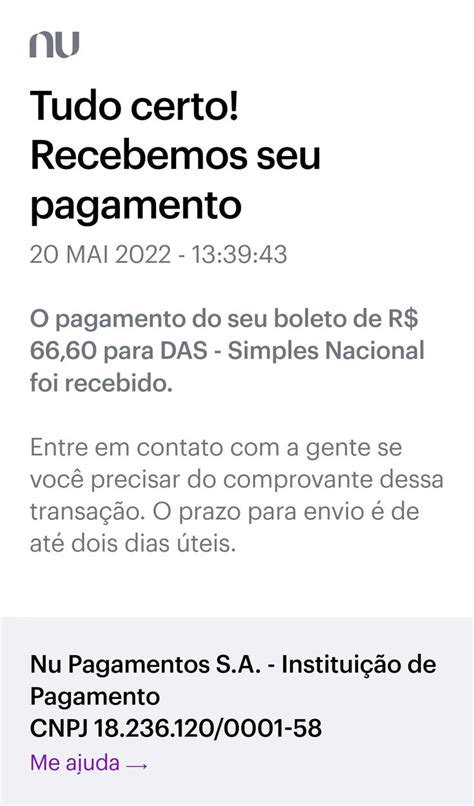 Pin By Helena Oliveira On Comprovantes De Pagamentos Inbox Screenshot