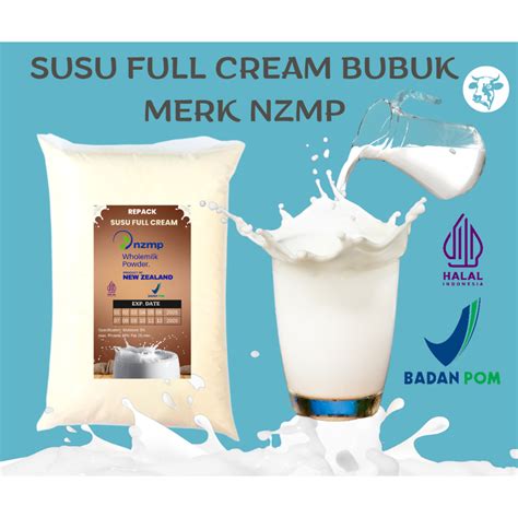 Jual Gr Gr Repack Susu Bubuk Full Cream Nzmp Wholemilk