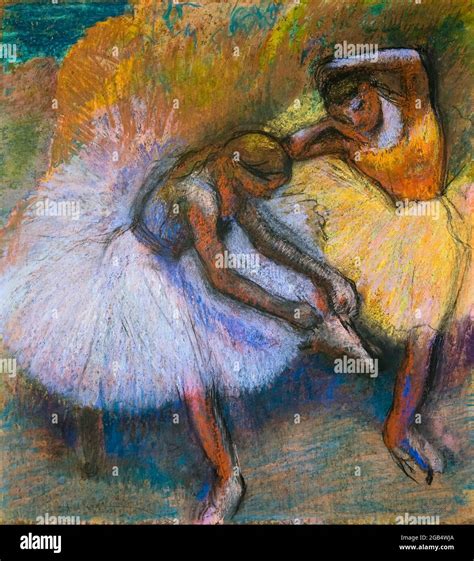 Edgar Degas Two Dancers Hi Res Stock Photography And Images Alamy