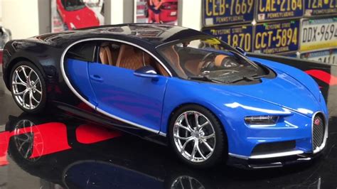 2017 Bugatti Chiron Diecast Model 118 Scale Youtube