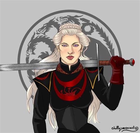 Visenya Targaryen By Chillyravenart On Deviantart Game Of Thrones