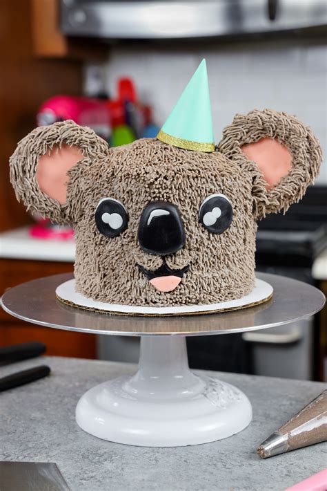 Koala Cake Simple Recipe Step By Step Tutorial