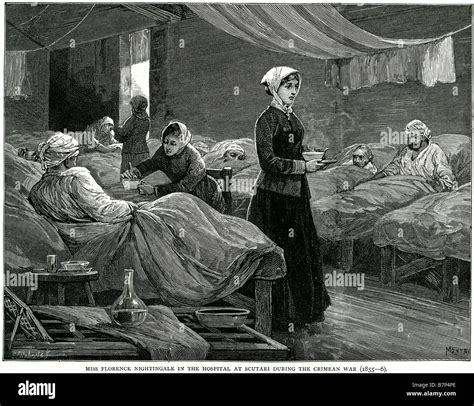 miss florence nightingale hospital scutari during crimean war 1855-6 ...