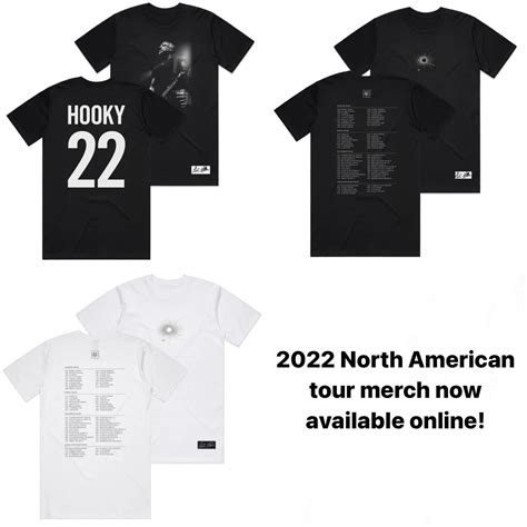 Peter Hook & The Light 2022 North American tour merch is now available