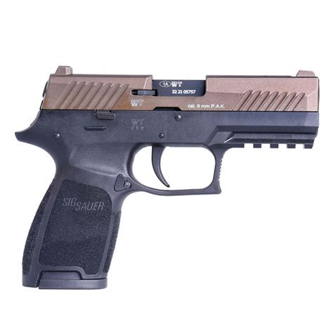 Sig Sauer P Bronze Schreckschusspistole Im Kaliber Mm P A K