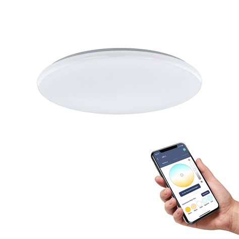 Eglo Connect Totari Z Plaf N Led Blanco Cm Lampara Es