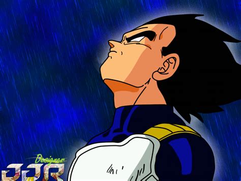 Vegeta in the rain! by Designer-JJR on DeviantArt