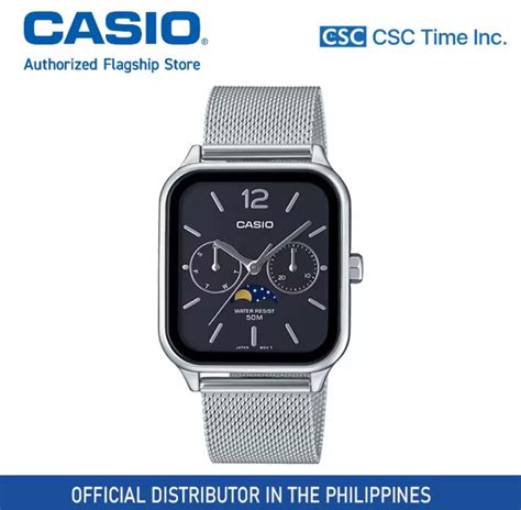 Casio MTP M305M 1AVDF Stainless Steel Strap 50 Meter Quartz Watch Men