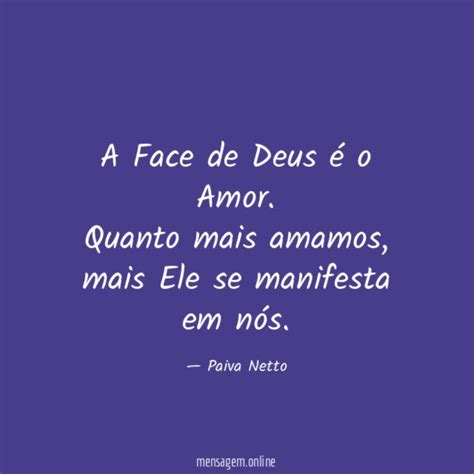 Primeira ComunhÃo A Face De Deus é O Amor