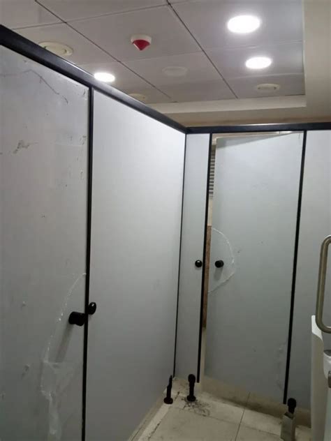 White Hpl Board Nylon Restroom Cubicle At In Bengaluru Id