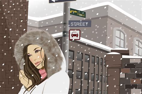 2560x1700 Girl Winter Face Chromebook Pixel Wallpaper Hd Vector 4k