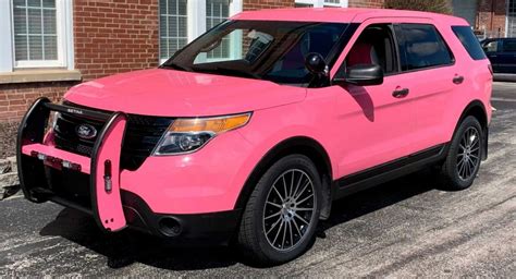 For Around $20,000, This Hot Pink Ford Explorer Interceptor Wants To ...