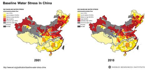 Chinas Water Stress Is On The Rise China Water Risk