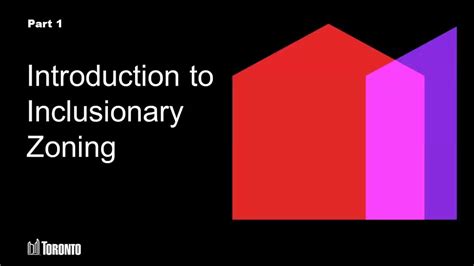 Inclusionary Zoning Public Consultation November 2020 Youtube