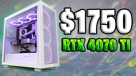 Best 4k Gaming Pc Build 2023 🏆 Ryzen 7 7800x3d Rtx 4070 Ti May Youtube