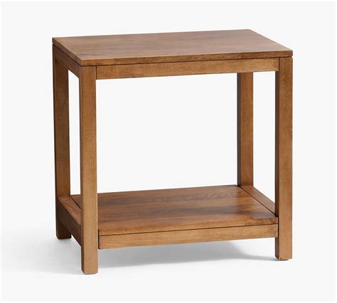 Nicasio Rectangular Side Table Pottery Barn