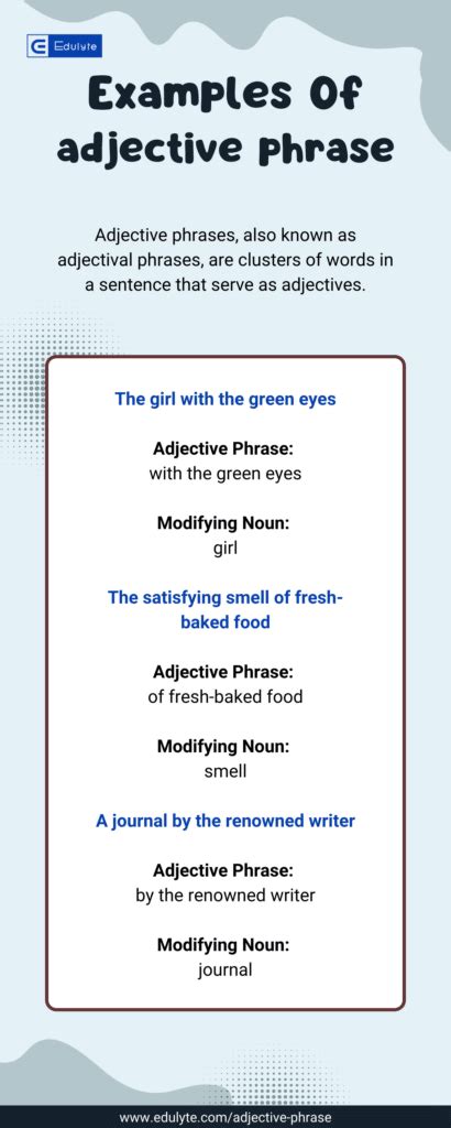 Understanding Adjactive Phrases A Comprehensive Guide