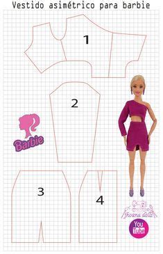 16 Ideas De Patrones De Barbie Patrones De Barbie Patrones De