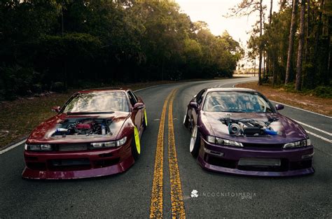 Rad Racer — Nissan Silvia drift cars