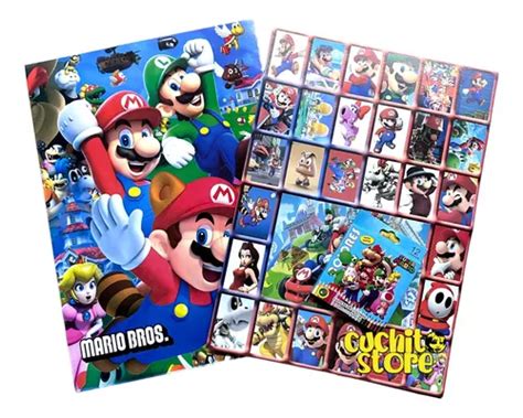 Libro Para Colorear Mario Bros Crayones Colores Cuotas sin interés