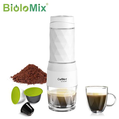 Biolomix Cafetera Port Til Para Viaje Y Picnic M Quina De Caf Espresso