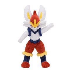 Plush Cinderace Pokémon Posing Meccha Japan