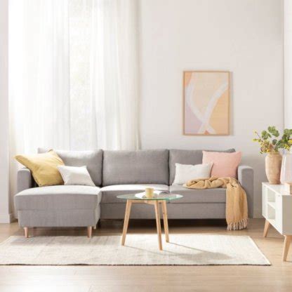 Chaise Longue R Versible Places Gris Beth Klast Home