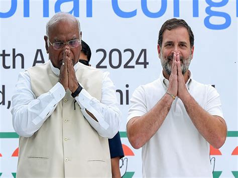 Rahul Gandhi Mallikarjun Kharge To Hold Meeting To Strategise On Poll