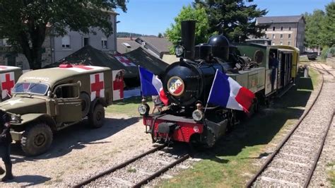 La locomotive à vapeur entre en gare du Chambon sur Lignon YouTube