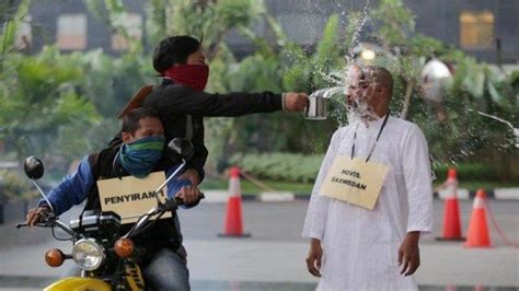 Akhirnya Terungkap Motif Penyiraman Air Keras Terhadap Siswa Stm Di