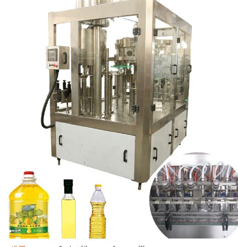 3000 BPH 18000 BPH Edible Oil Production Line PET Bottle Vegetable Oil