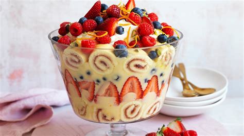 Easy Berry Trifle With Orange Zest Custard Made From Scratch YouTube