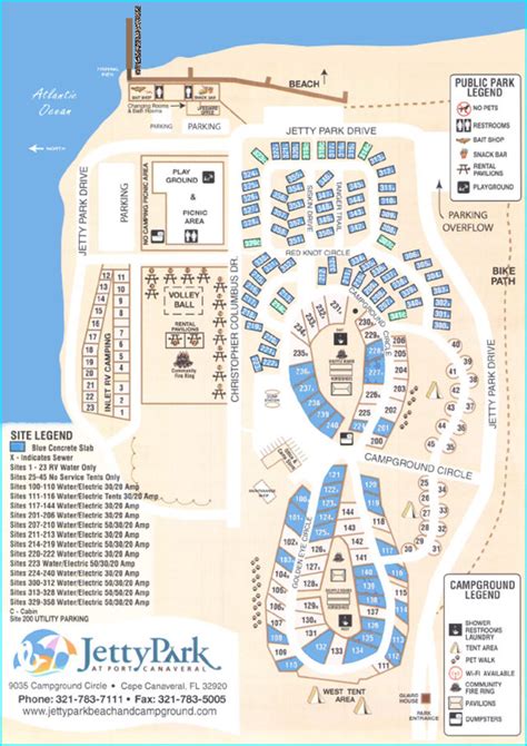 Jetty Park Campground Map Verjaardag Vrouw 2020