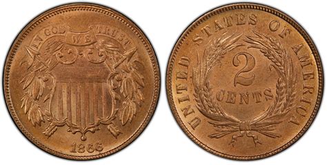 Images of Two Cent 1866 2C, RD - PCGS CoinFacts