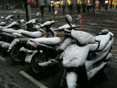 La Gran Nevada De Barcelona Del 8 De Marzo De 2010 Mr Domingo