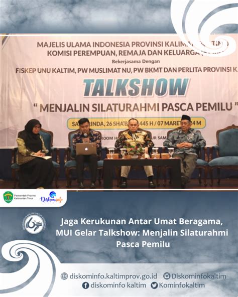 Jaga Kerukunan Antar Umat Beragama Mui Gelar Talkshow Menjalin