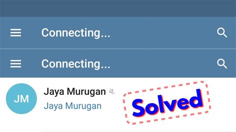 Solve Telegram Connecting Problem Telegram Updating Stuck Issue Fixed
