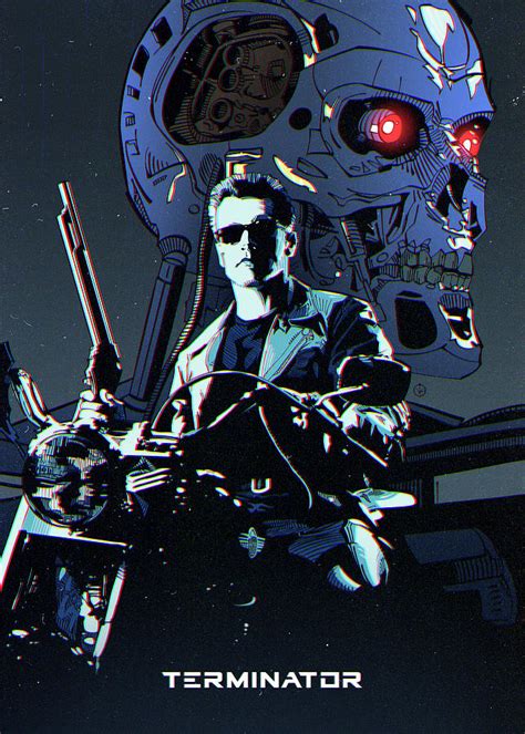 Terminator Digital Art By Nikita Abakumov Fine Art America