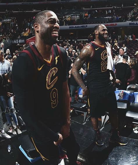 Dwayne Wade And Lebron James Cleveland Cavaliers Lebron James