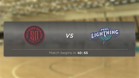 Replay Southside Demons Vs Peel Lightning Round 14