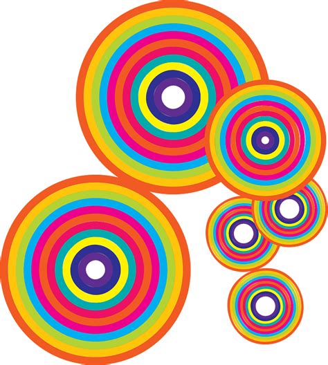 colorful circles clipart. Free download transparent .PNG | Creazilla