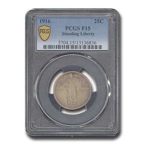 Buy 1916 Standing Liberty Quarter Fine-15 PCGS | APMEX