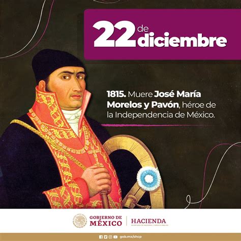 Un día como hoy de 1815 José María Morelos y Pavón es fusilado en