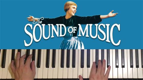 The Sound Of Music Theme Piano Tutorial Lesson Youtube