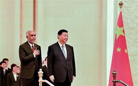 Maldives China Sign 20 Agreements After Muizzu Xi Meeting Amid