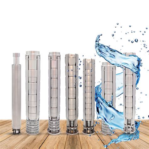 Inch Deep Well Water Submersible Pump Stainless Steel Pumps Sp